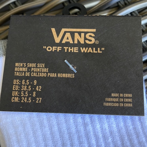 VANS “Off The Wall” Women’s socks - Picture 4 of 12